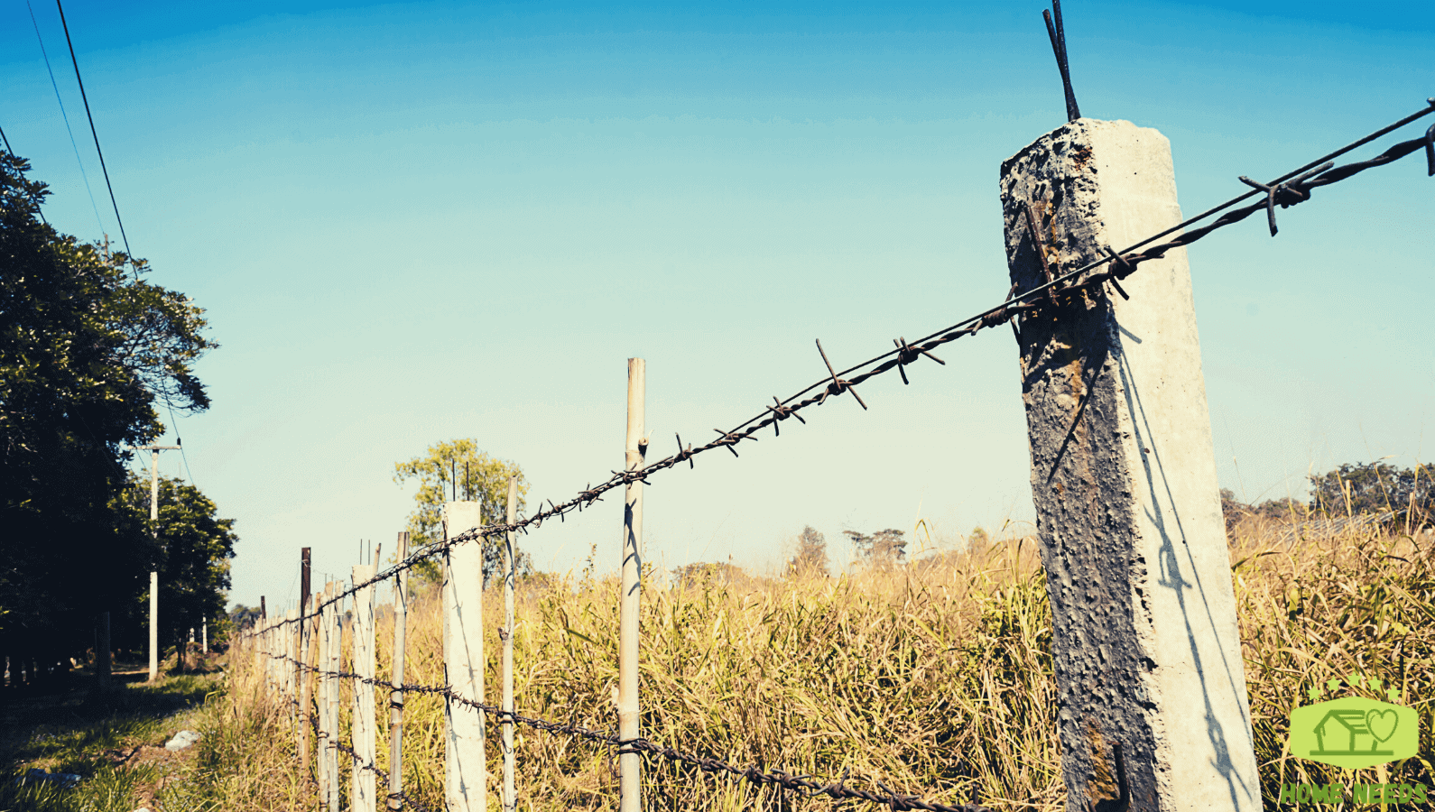 Classic Barbed Wire Fencing