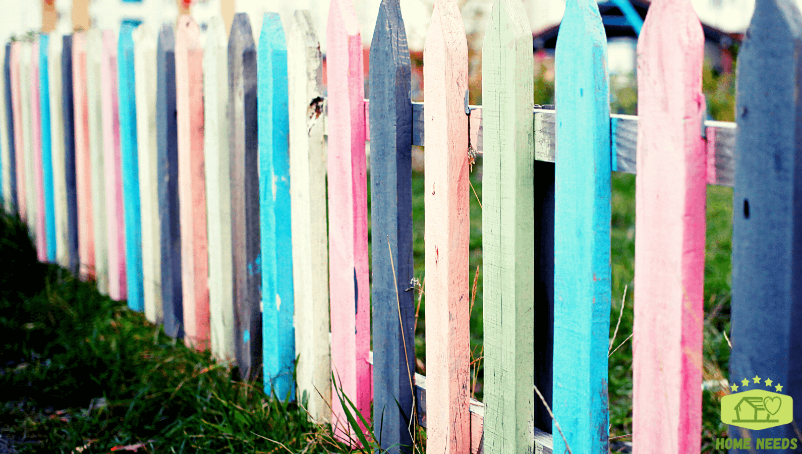 Colorful Picket Fencing