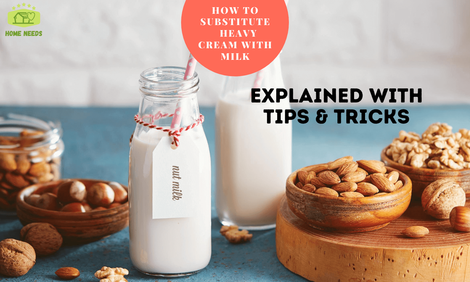 How to Substitute Heavy Cream with Milk