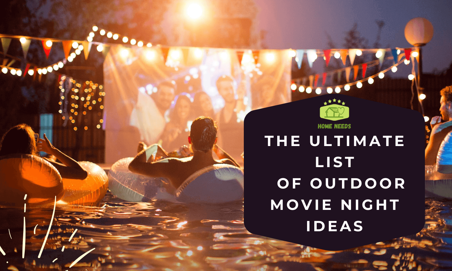 Outdoor Movie Night Ideas