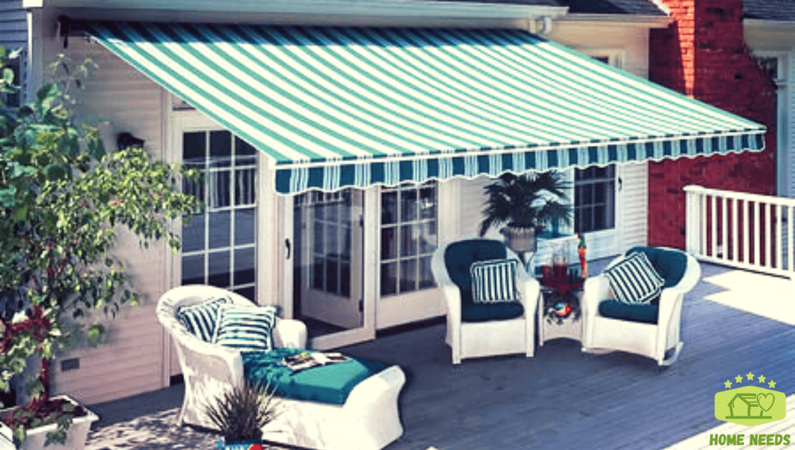 Green Awning Patio