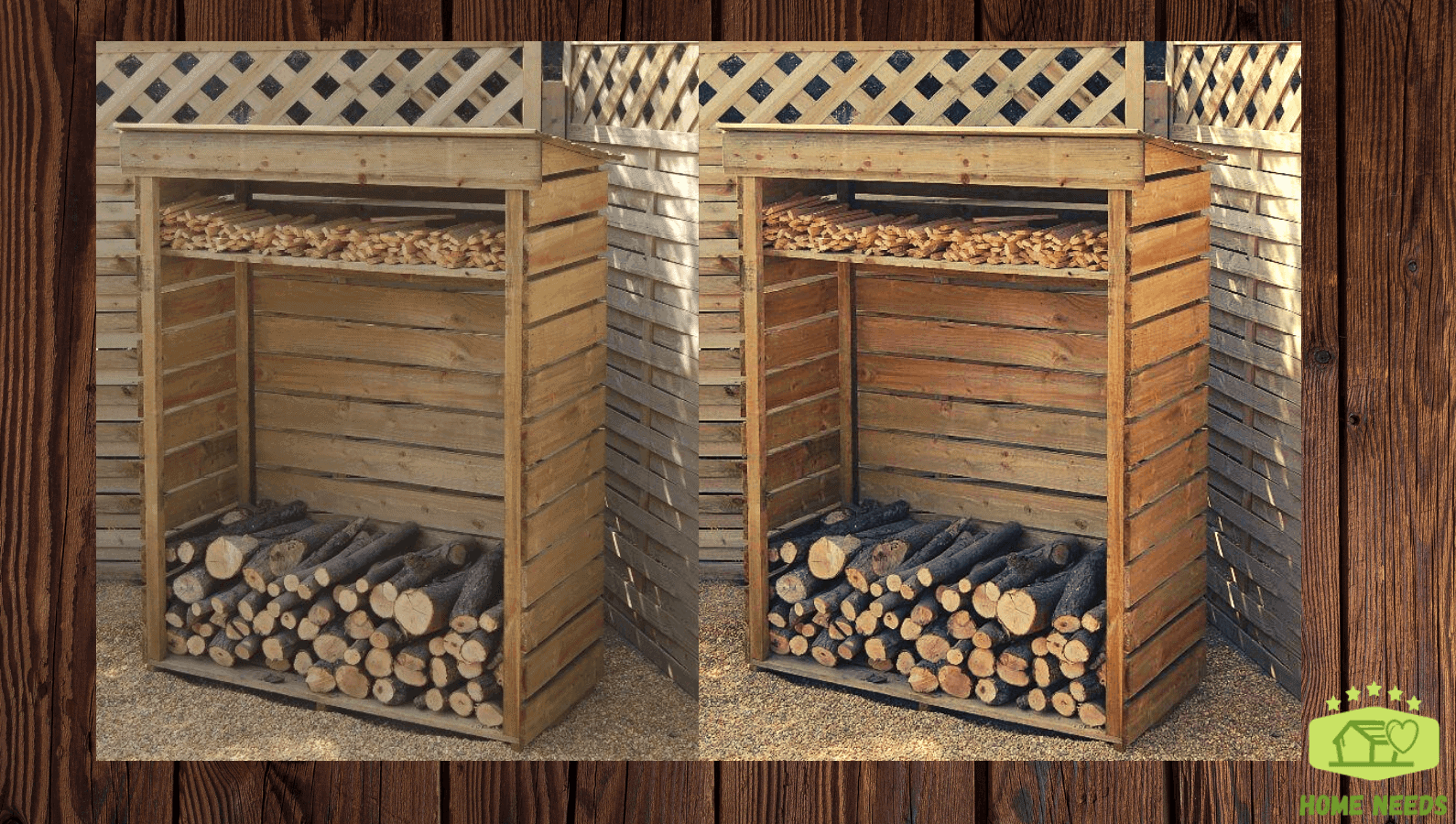 Wooden Pallet Storage Space