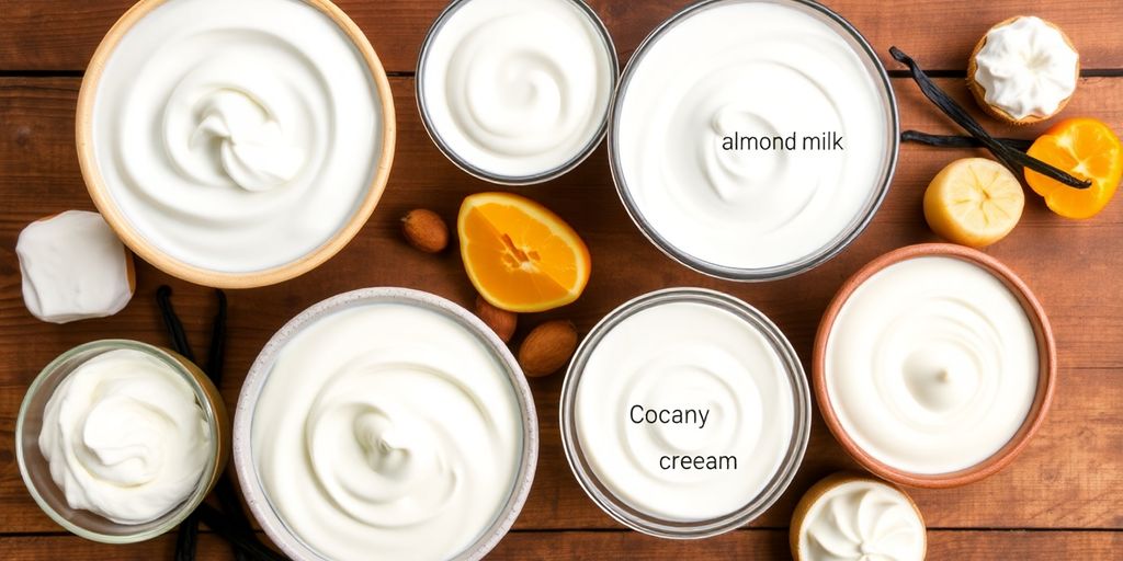 Dairy-Free Heavy Cream Substitutes: Milk Alternatives